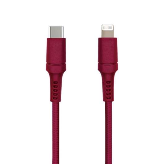 Nomadelic USB-C till Lightning 0.5 m Röd