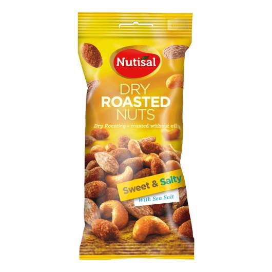 Nutisal Torrostade Nötter - 60 g