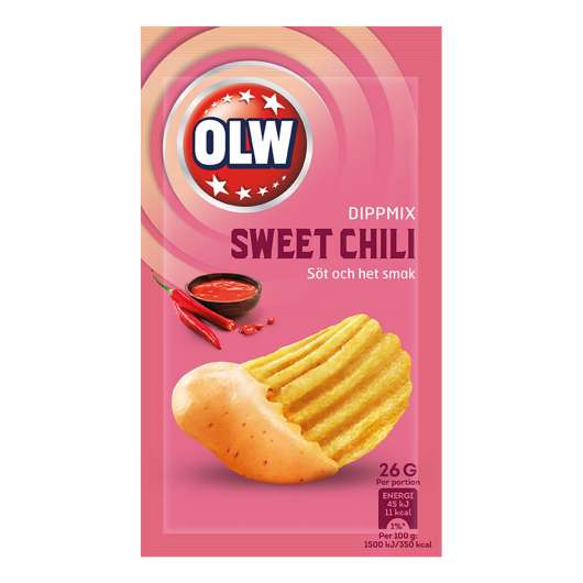 OLW Dipmix Sweet Chili Storpack - 16-pack