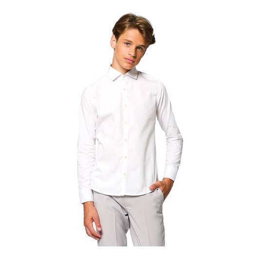 OppoSuits Teen White Knight Skjorta - 170/176