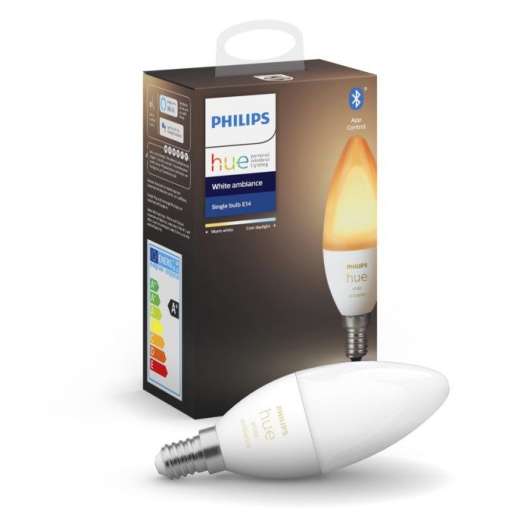 Philips Hue Ambiance Smart LED-lampa E14 470 lm 1-pack