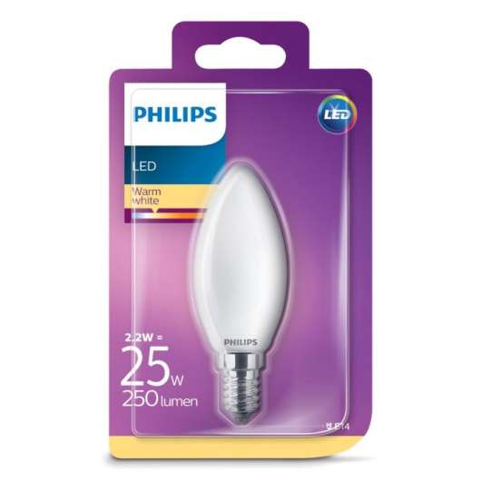 Philips LED-lampa Kron LED E14 250 lm
