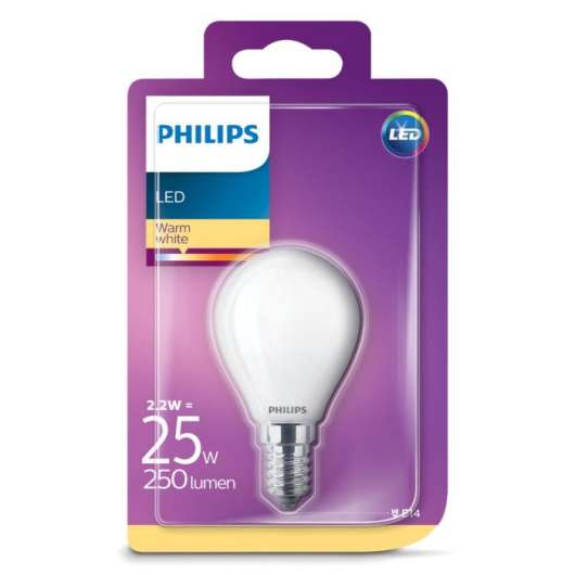 Philips LED-lampa LED E14 250 lm