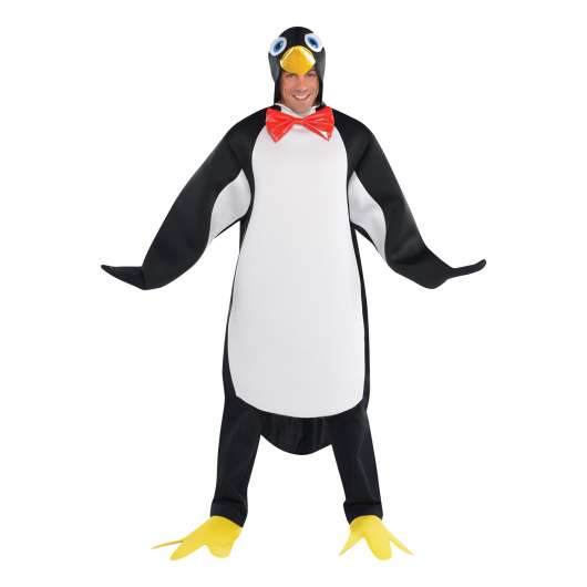 Pingvin med Fluga Maskeraddräkt - Medium/Large