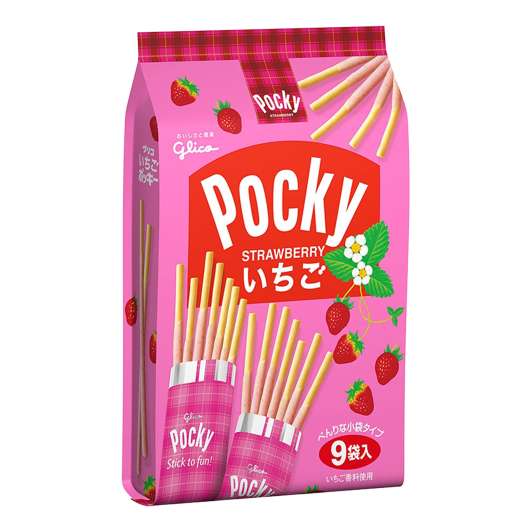 Pocky Strawberry - 119 gram