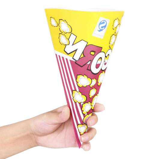 Popcornstrutar - 100-pack