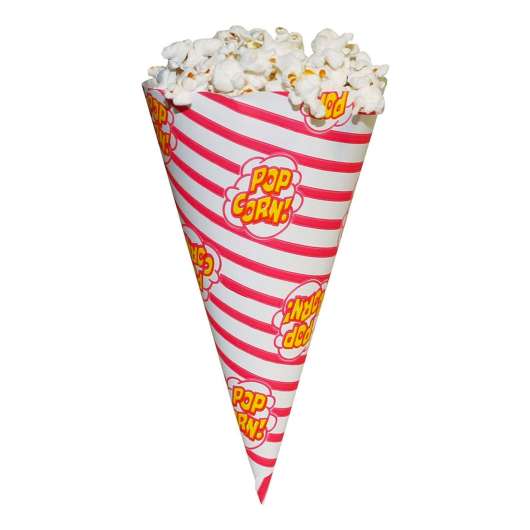 Popcornstrutar i Papp - 10-pack