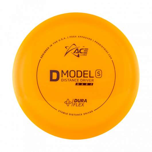Prodigy disc ace line d model s duraflex frisbee golf disc