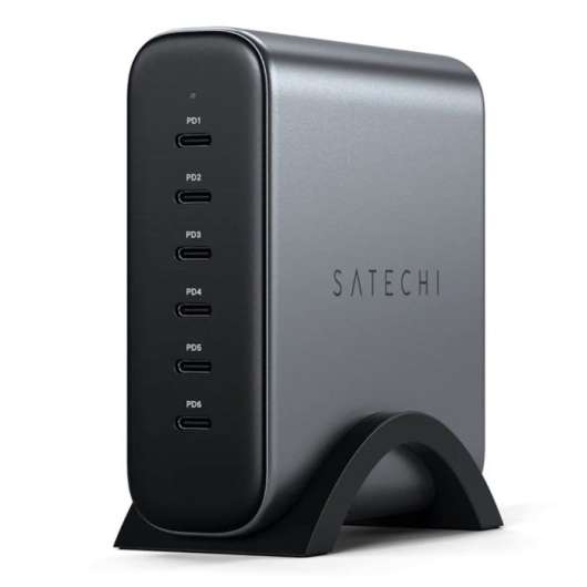 Satechi Multiladdare USB-C med 6 portar 200 W