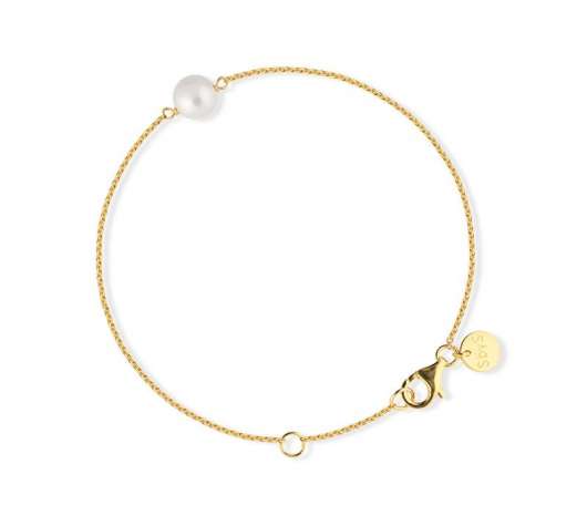 Sophie by sophie - pearl bracelet gold