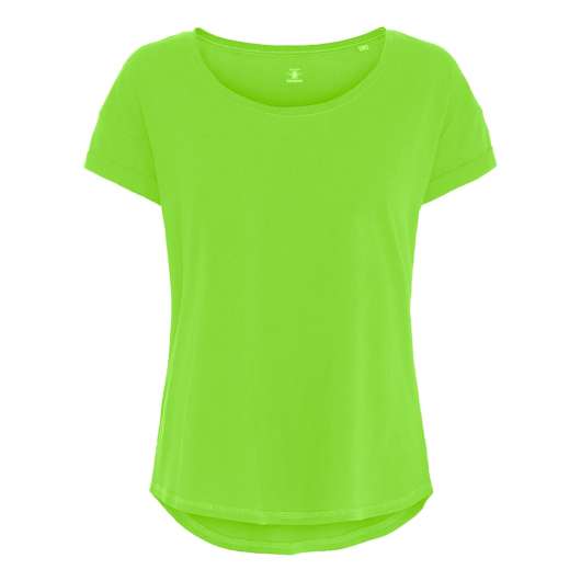 UV Neon Grön Dam T-shirt - Large